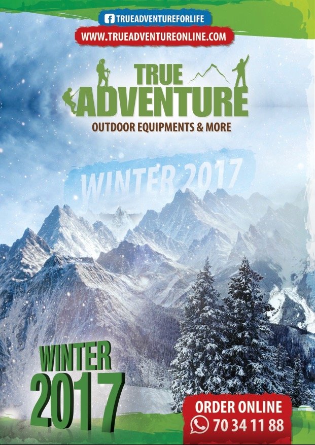 Winter catalogue cover.